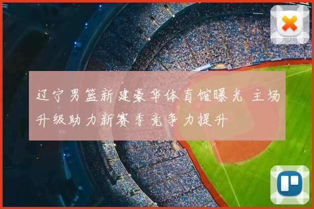 辽宁男篮新建豪华体育馆曝光 主场升级助力新赛季竞争力提升